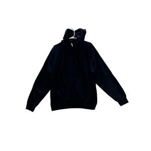 "My Scars Tell a Story" Hoodie Inspirational Quote & Ribbon Design Black Size L